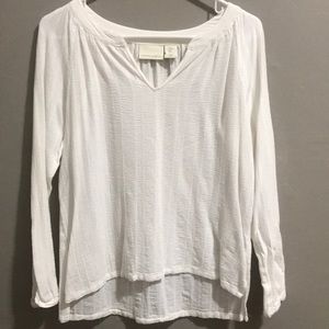 White long sleeve shirt